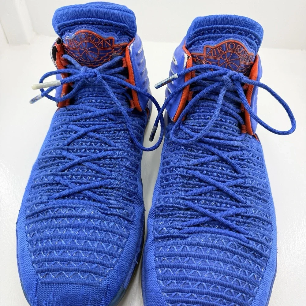Air Jordan 32 XXXII Russell Westbrook Why Not Mens 12.5 Blue Orange AA1253-400